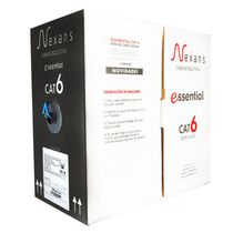 Cabo de Rede Nexans Cat6 Azul - 45 Metros
