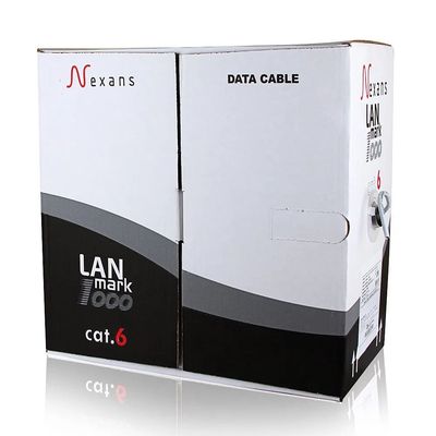 Cabo de Rede Nexans Cat6 Cinza - 2 Metros
