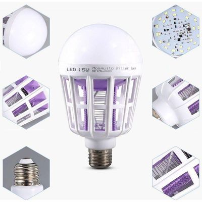 Lâmpada Led Anti Pernilongo Mata Mosquitos e Outros Insetos