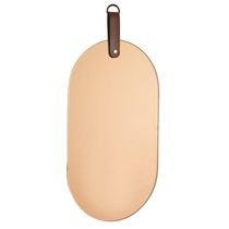 Espelho Elipse em Vidro Cobre 37x18 Cm D´rossi