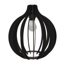 16497198344288 Lustre Pêndulo de Teto Luminária Pendente Preto