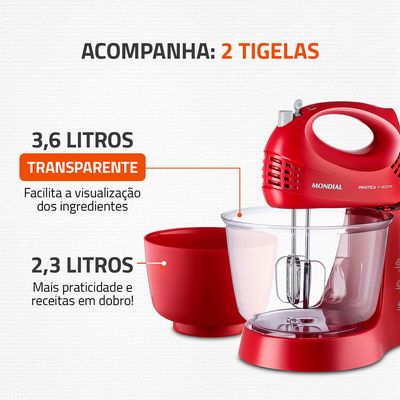 Batedeira Mondial Prática B-45-R 110V