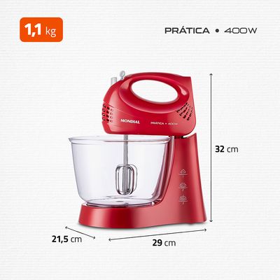 Batedeira Mondial Prática B-45-R 110V