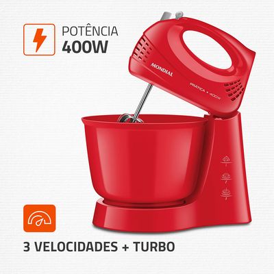 Batedeira Mondial Power Prática B-44-R 110V