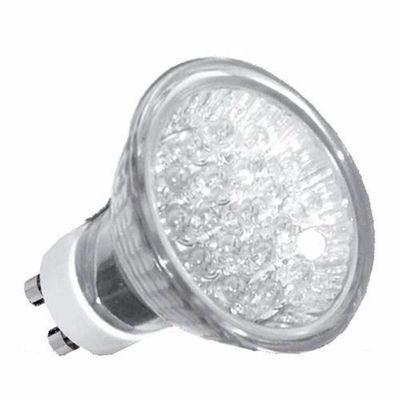 Lâmpada Led Dicroica 18 Led 1w 220v Branco Neutro Quente