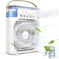 Ventilador Portátil De Mesa Mini Ar Condicionado Umidificado