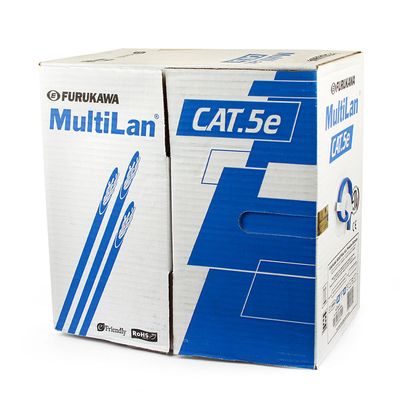 Cabo de Rede Furukawa Cat5e Anti Chama - 100 Metros