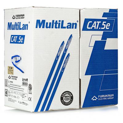 Cabo de Rede Furukawa Cat5e Anti Chama - 85 Metros