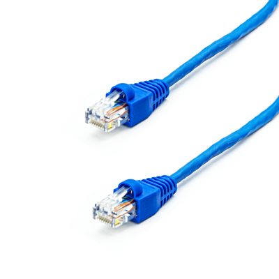 Cabo de Rede Nexans Cat5e Montado Azul - 50 Metros