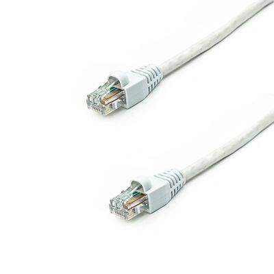 Cabo de Rede Nexans Cat5e Montado Branco - 100 Metros