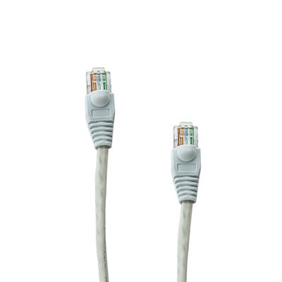 Cabo de Rede Nexans Cat5e Montado Branco - 5 Metros