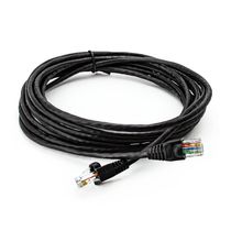 Cabo de Rede Nexans Cat5e Montado Preto - 40 Metros
