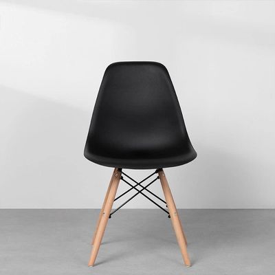 Cadeira Concha Eames Or Design Preto