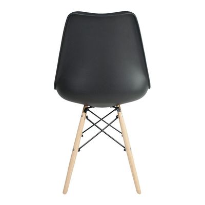 Conjunto de 4 Cadeiras Saarinen Empório Tiffany Preto