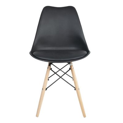 Conjunto de 4 Cadeiras Saarinen Empório Tiffany Preto