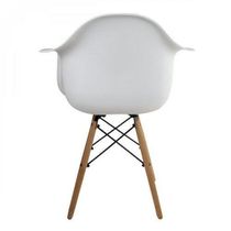Cadeira com Braços Eames Empório Tiffany Branca