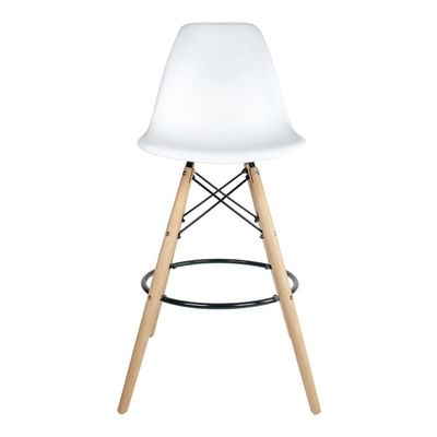 Conjunto 2 Banquetas Eames Empório Tiffany Branca