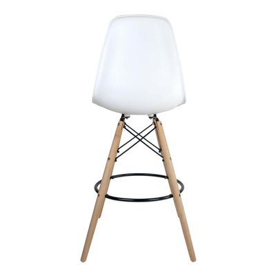 Conjunto 2 Banquetas Eames Empório Tiffany Branca