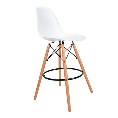 Conjunto 2 Banquetas Eames Empório Tiffany Branca