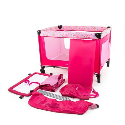 Berço Portátil Happy Cosco - Rosa
