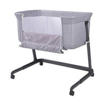 Berço Co-bed Pluggy Cosco- Cinza Claro