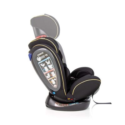 Cadeirinha Unique 0 a 36kg Cosco - Preto Ouro