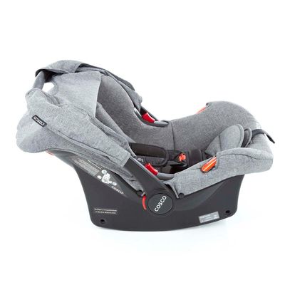 Travel System Jetty Duo Cosco - Cinza Mescla