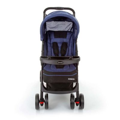 Travel System Moove 2.0 Duo Cosco - Azul mescla