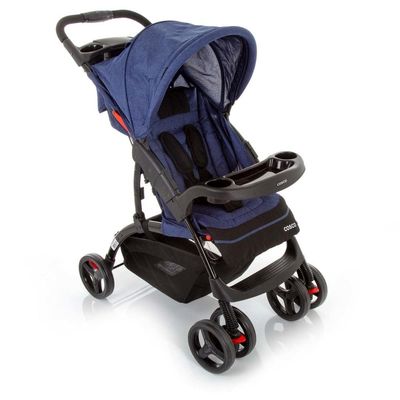 Travel System Moove 2.0 Duo Cosco - Azul mescla