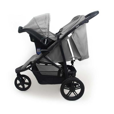 Travel System Collina Trio Infanti - Grey Style