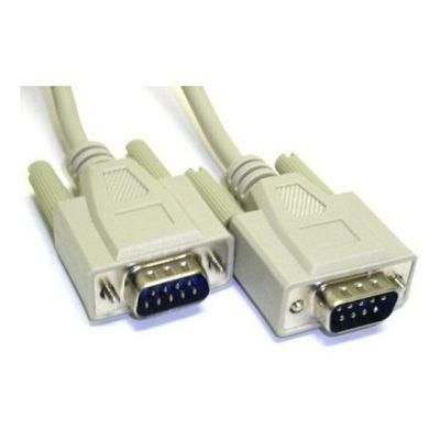 Cabo Adaptador Serial 9 Pinos Macho X Macho Rs232 Db9 1,5m