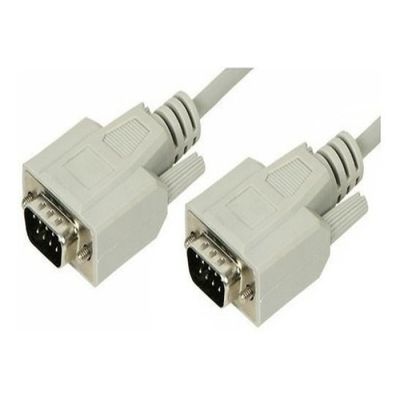 Cabo Adaptador Serial 9 Pinos Macho X Macho Rs232 Db9 1,5m