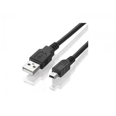 Cabo V3 Mini USB 5 Pinos com 3 metros Passa Dados e Carga