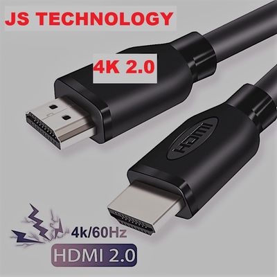 Cabo HDMI 2.0 4K Blindado 1.5 Metros 120Hz High Speed Quad Technology Macho x Macho Padrão 19 Pinos