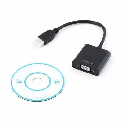 Cabo Adaptador Conversor Usb 3.0 2.0 Para Vga Até 1920X1080