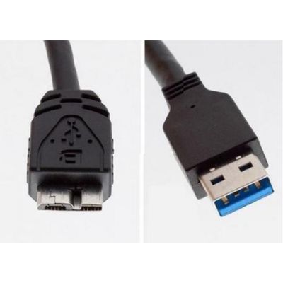 Cabo Usb-A X Micro Usb 3.0 Para Hd Externo 80Cm