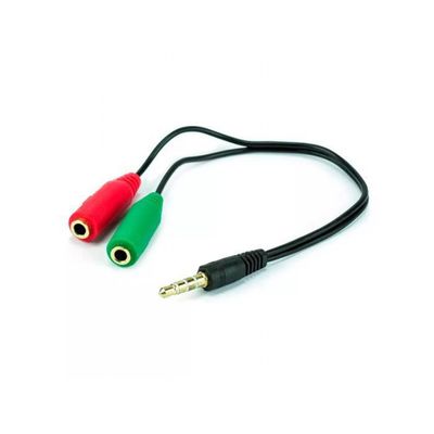 Cabo Adaptador P3 X P2 Fone Microfone Lapela No Celular A91