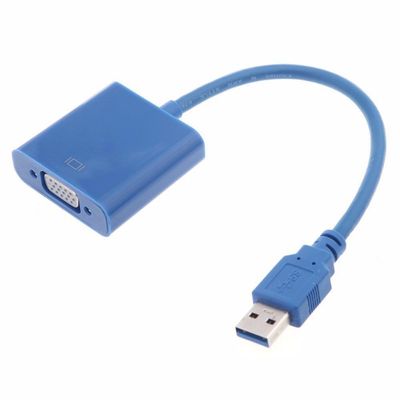 Cabo Adaptador Conversor Usb Para Vga Monitor Usb 3.0/2.0