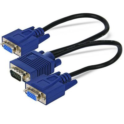 Cabo Y Para Monitor Vga Macho X Vga Fêmea Adaptador