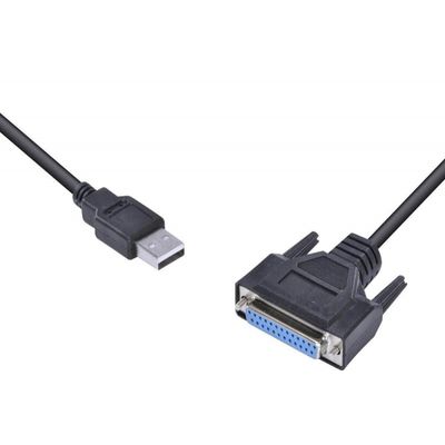 Cabo USB Paralelo LPT U1DB25 2 metros