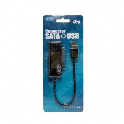 Cabo Conversor Ssd Hd 2.5' 3.5' Para Usb 2.0 Pc E Nootbook