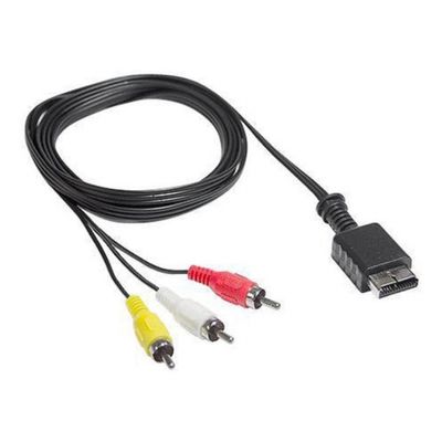 Cabo Audio E Video Para Playstation Ps1 Ps2 Ps3