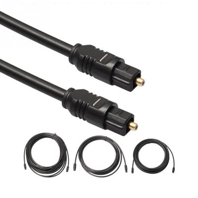 Cabo Digital Óptico Toslink HiFi 10m para Áudio Digital