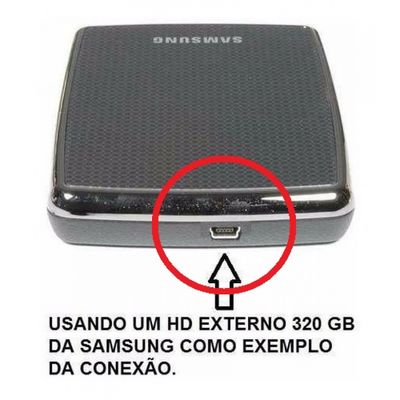 Cabo Usb 2.0 Para Hd Externo Hxmu032da/g22