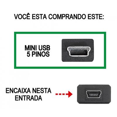 Cabo Usb 2.0 Para Hd Externo Hxmu032da-aa2