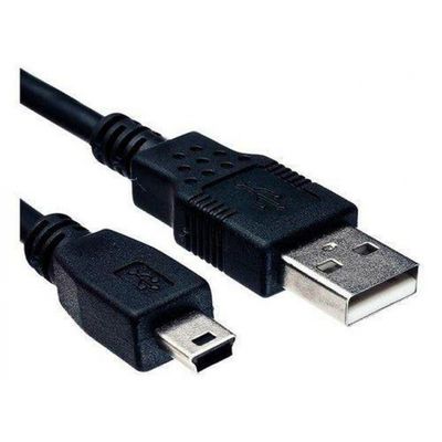 Cabo V3 Usb Mini Para Gps Controle Camera Filmadora 5 Pinos
