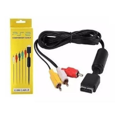 Cabo Av Audio/Vídeo Rca Para Playstation Ps3 Ps2 Ps1 Rca