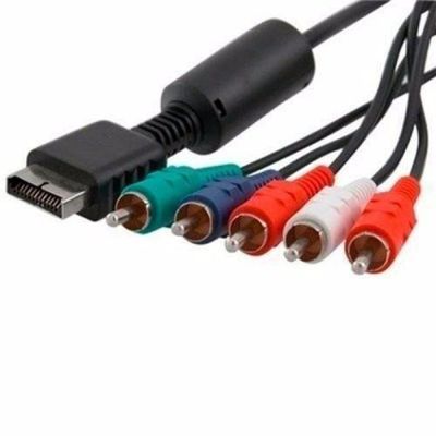 Cabo Vídeo Componente Alta Definição Ps2/Ps3