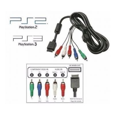 Cabo Vídeo Componente Ps2 Ps3 Alta Definição Tv Hdtv Led Lcd