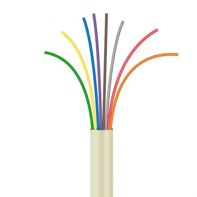 Cabo Manga 8x26 AWG - sem Blindagem Bege - 100 Metros